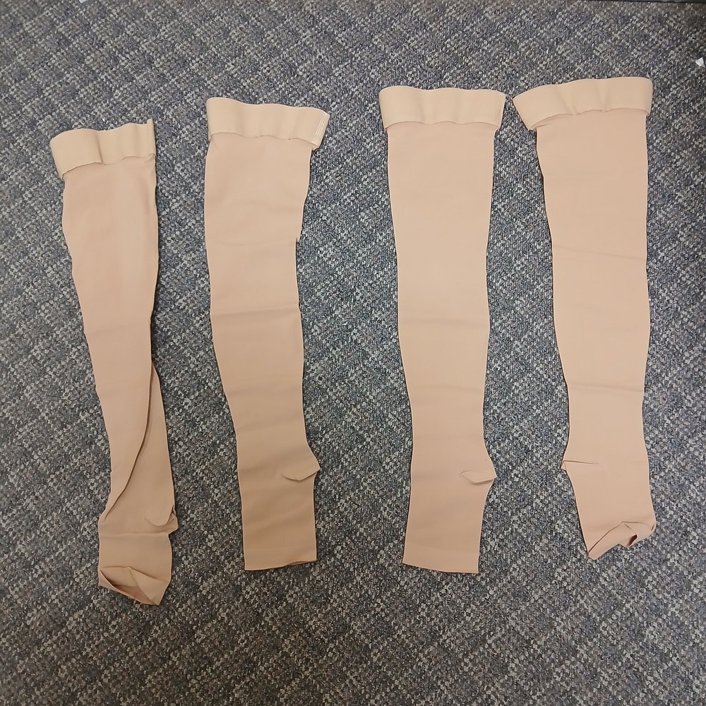 Tan Compression Socks - Picture 2 of 3